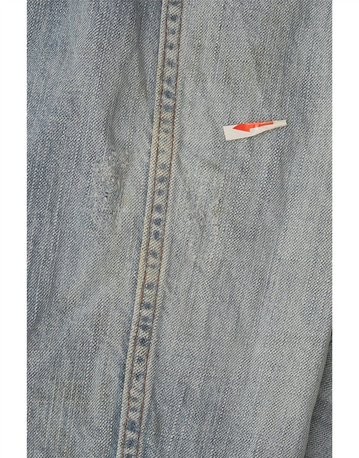 Мужская джинсовая куртка Wrangler UK 44 2XL, синяя, хлопок