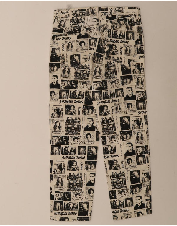 Мужские прямые джинсы Pull & Bear EU 40 Medium W31 L29 Off White