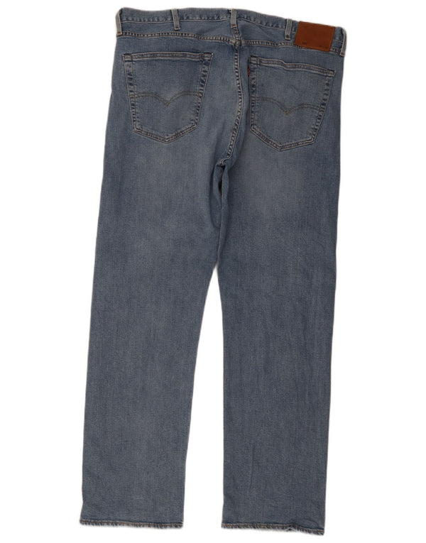 Мужские прямые джинсы Levi's 501 W40 L32 синие, хлопок