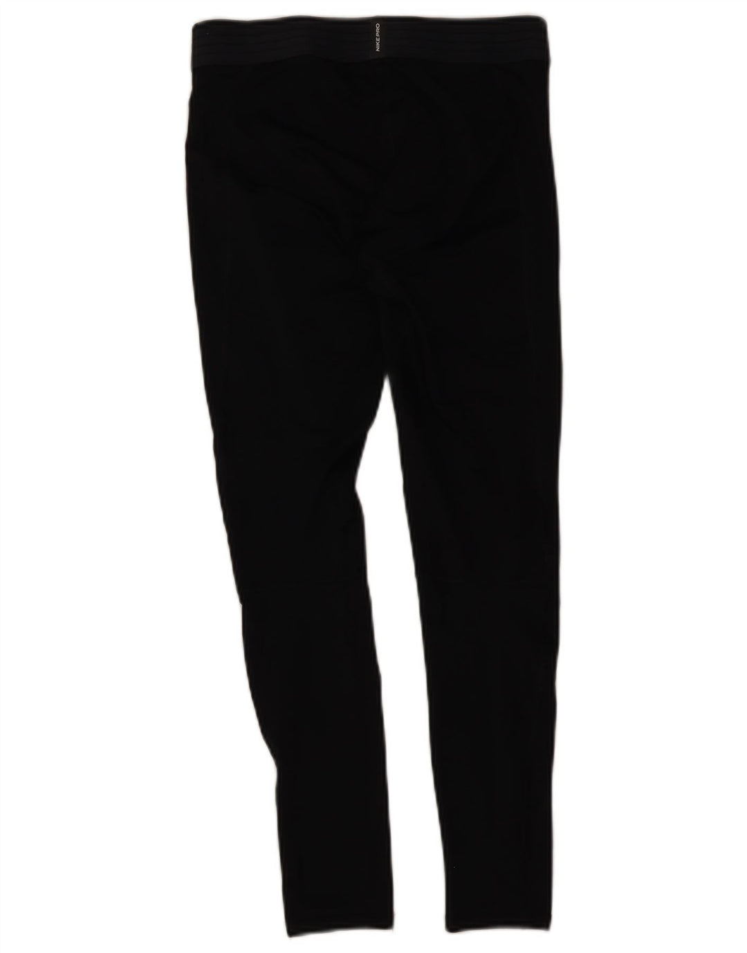 Женские леггинсы с рисунком Nike Dri Fit UK 12, средний черный, полиэстер