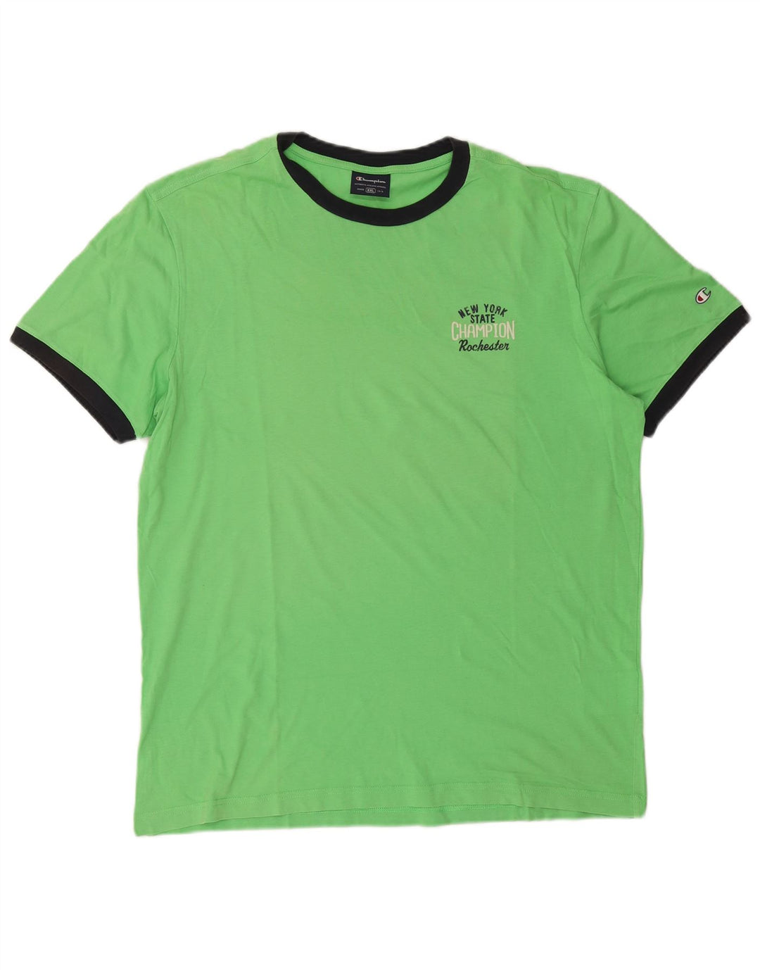 Мужская футболка Champion 2XL, зеленый хлопок
