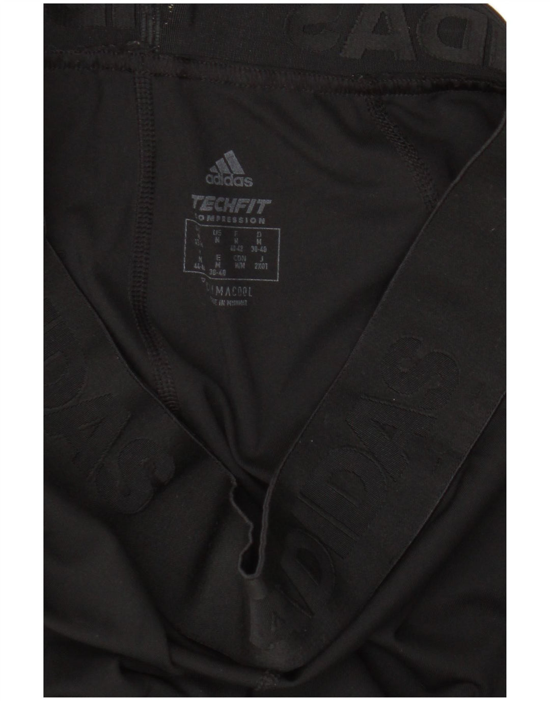 Женские леггинсы Adidas с рисунком UK 12/14, средние, черные