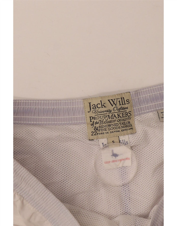 Jack Wills Мужские шорты для плавания с рисунком, маленькие синие, хлопок
