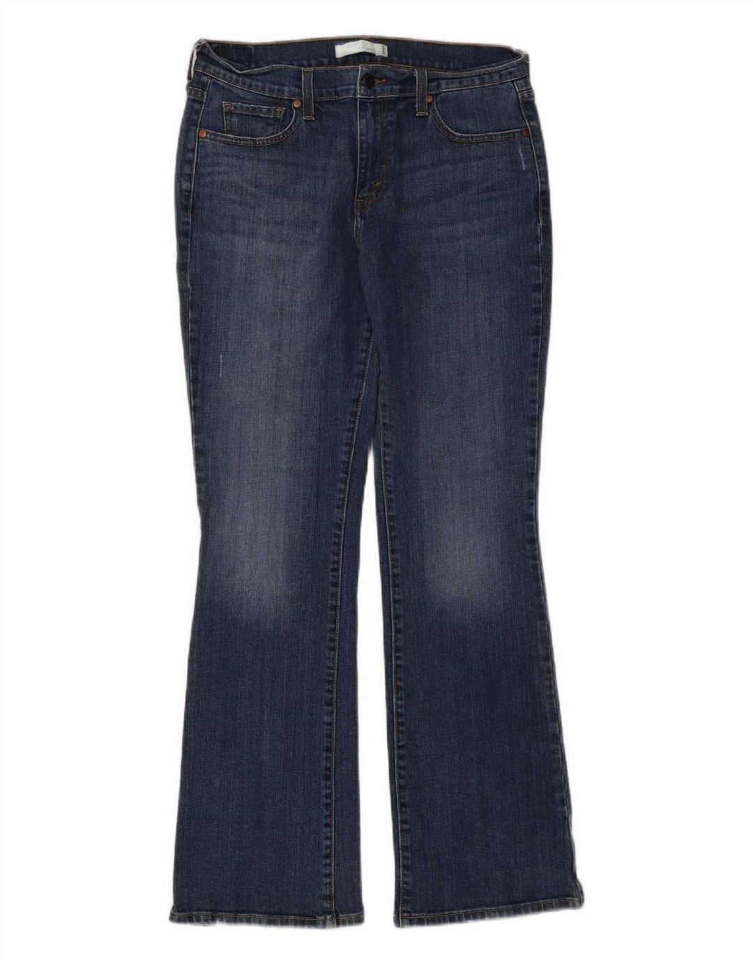 Женские джинсы LEVI'S 515 Bootcut США 10, большие размеры W32 L31, синий хлопок