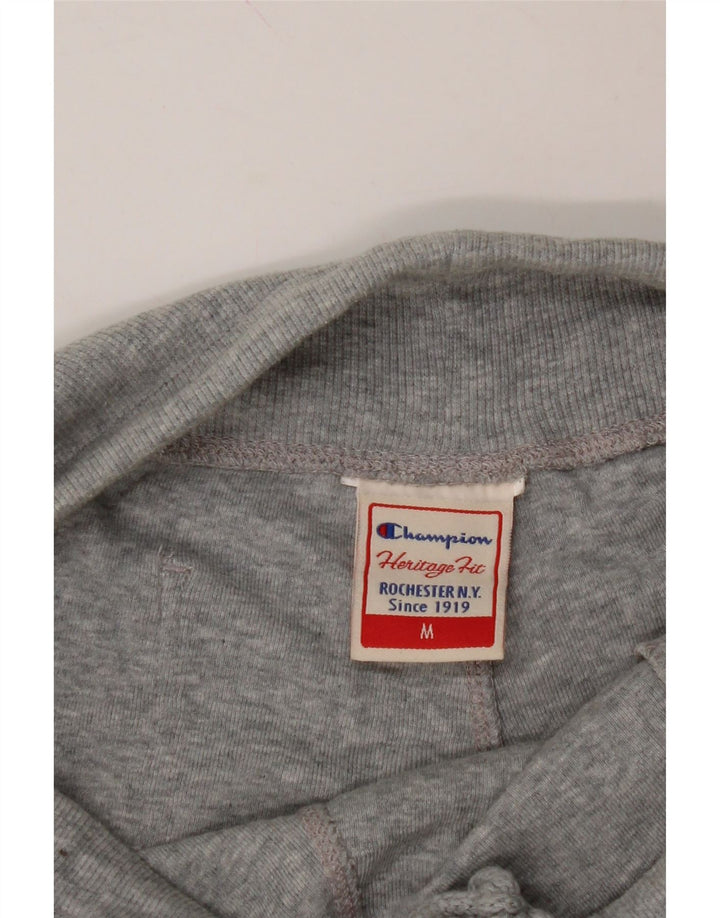 CHAMPION Womens Herritage Fit Sport Shorts UK 14 Medium  Grey Vintage Champion and Second-Hand Champion from Messina Hembry 