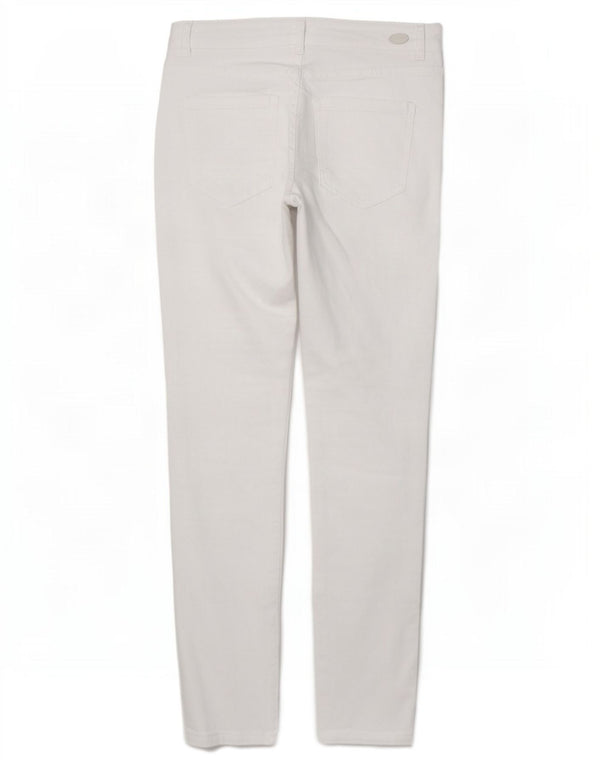Женские повседневные брюки скинни Zara EU 36 XS W26 L27, белые