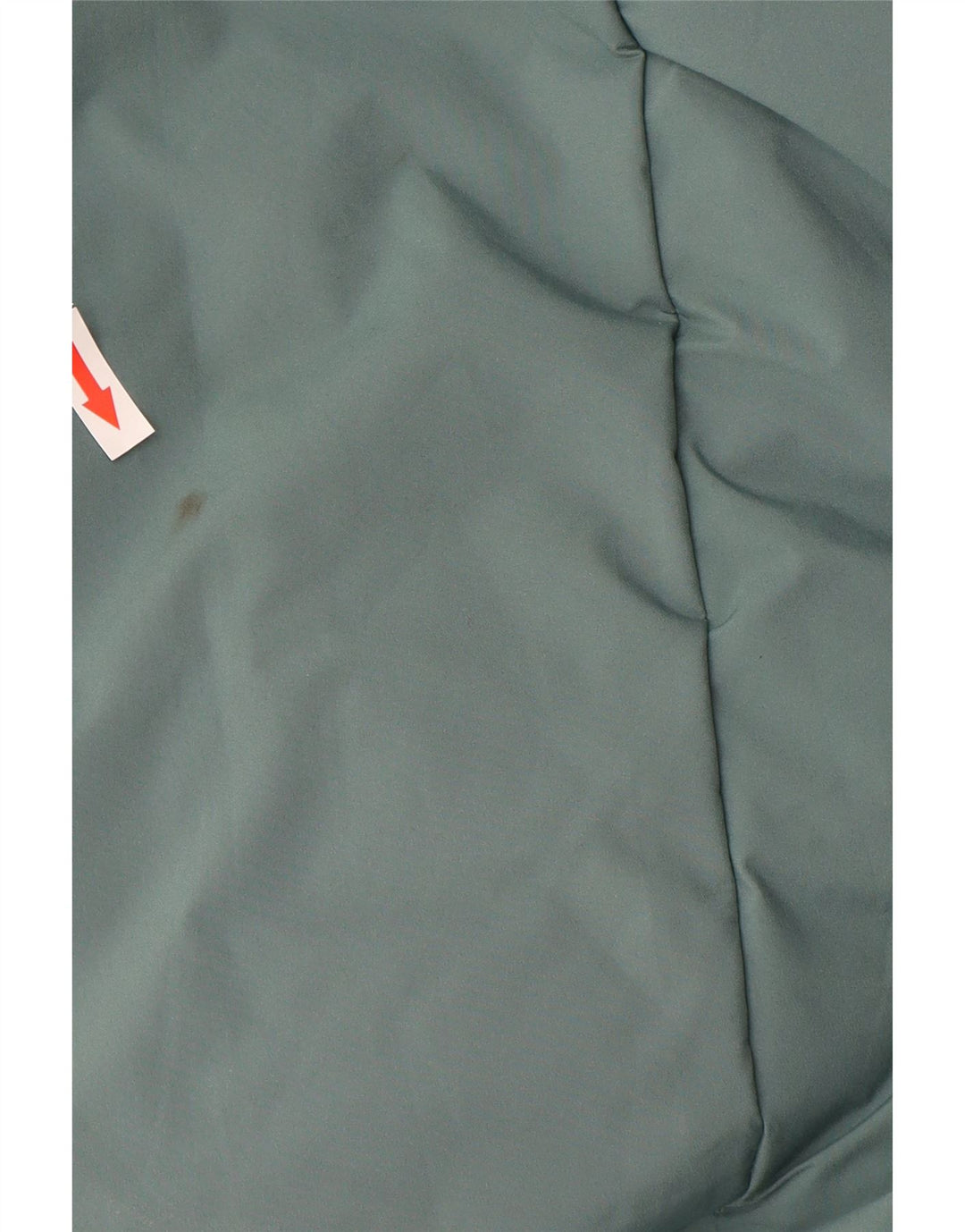 Мужское стеганое пальто с капюшоном COLUMBIA UK 38, средний синий полиэстер с цветными блоками