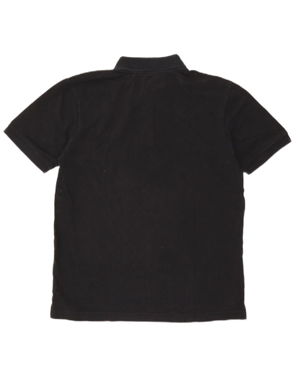 Kappa Mens Polo Shirt XL Black Cotton