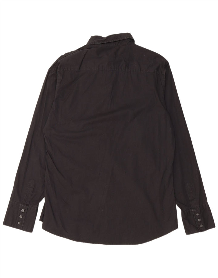 Мужская рубашка Calvin Klein Jeans XL, черный хлопок