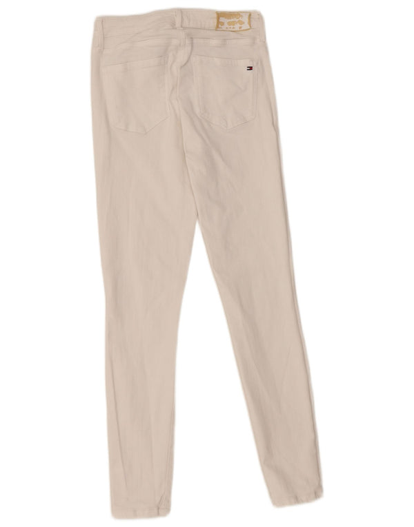 Женские джинсы скинни Tommy Hilfiger Como W28 L27, белый хлопок