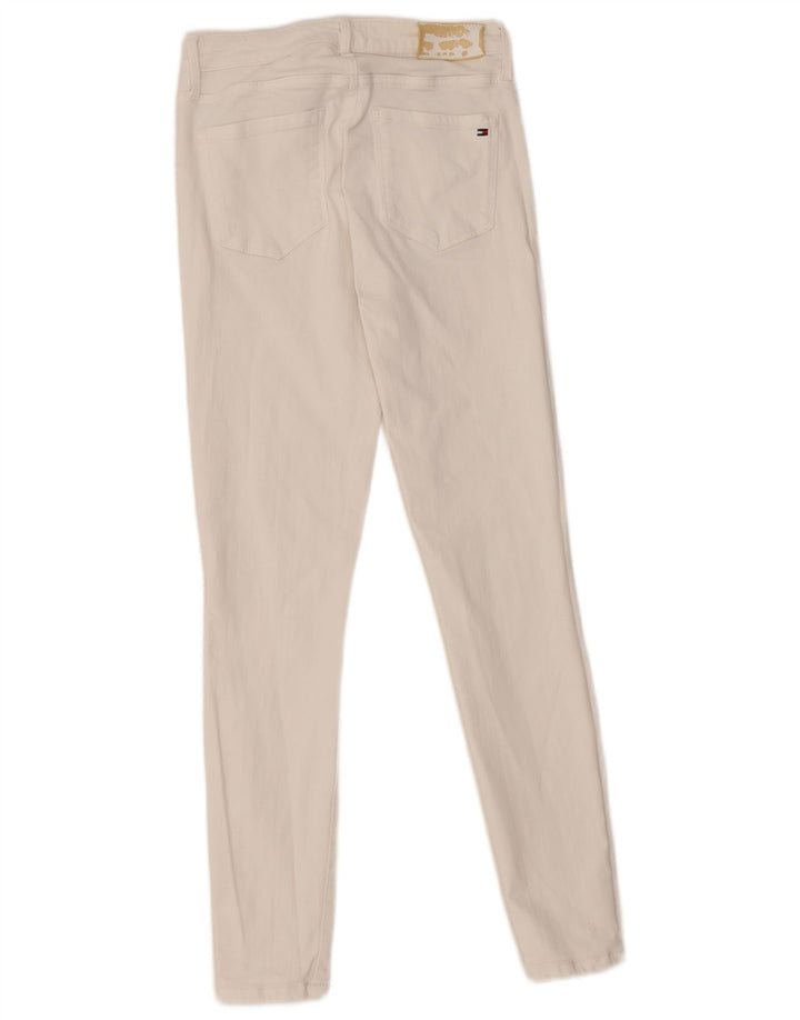 Женские джинсы скинни Tommy Hilfiger Como W28 L27, белый хлопок