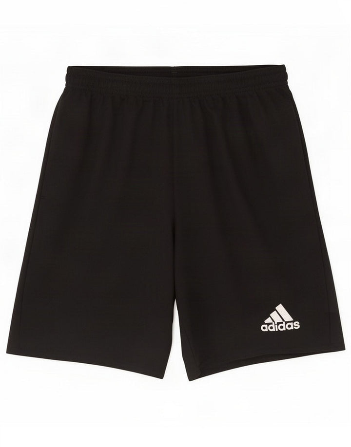 Мужские спортивные шорты Adidas Climalite, маленькие черные, полиэстер