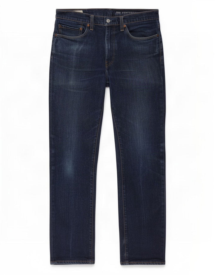 Мужские джинсы Levi's 511 Slim W34 L32 Темно-синие, хлопок