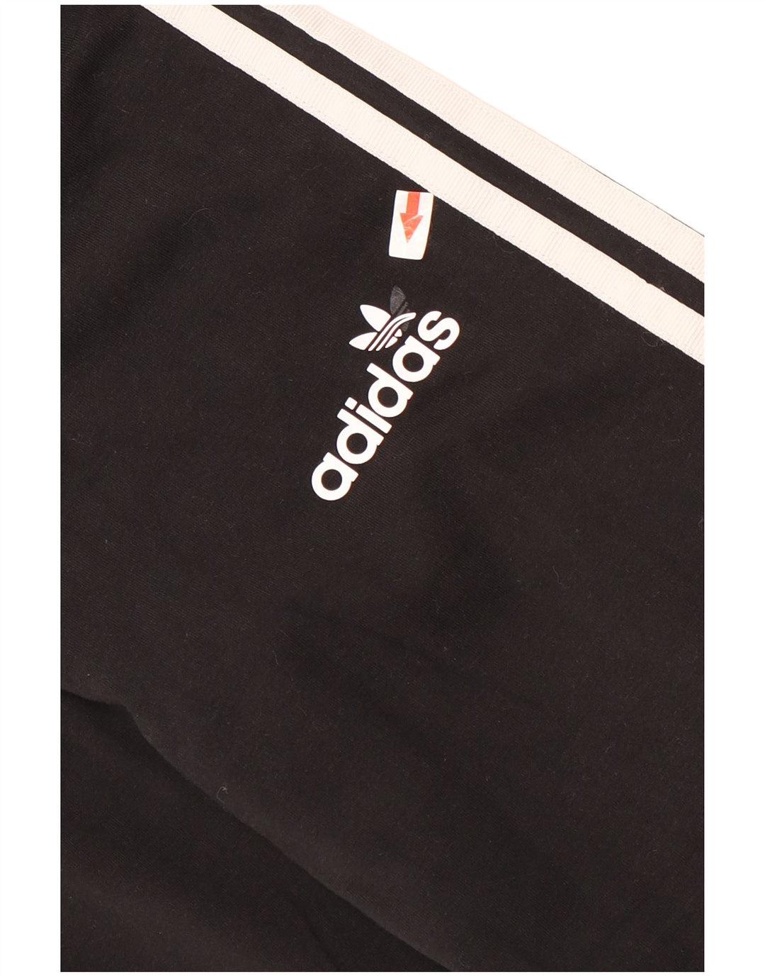 Женские леггинсы Adidas UK 12, средние черные хлопковые