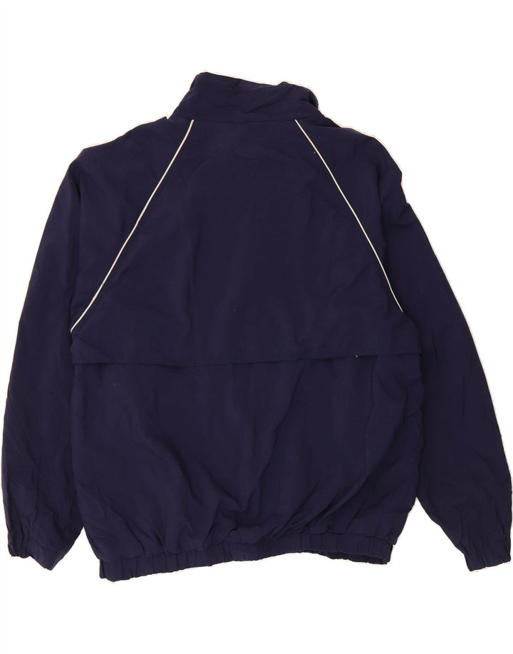 IZOD Mens Tracksuit Top Jacket Large Navy Blue Polyester Vintage Izod and Second-Hand Izod from Messina Hembry 