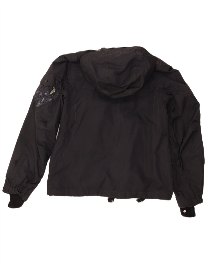 Мужская ветровка O'Neill UK 40, большая черная полиэстеровая куртка с капюшоном