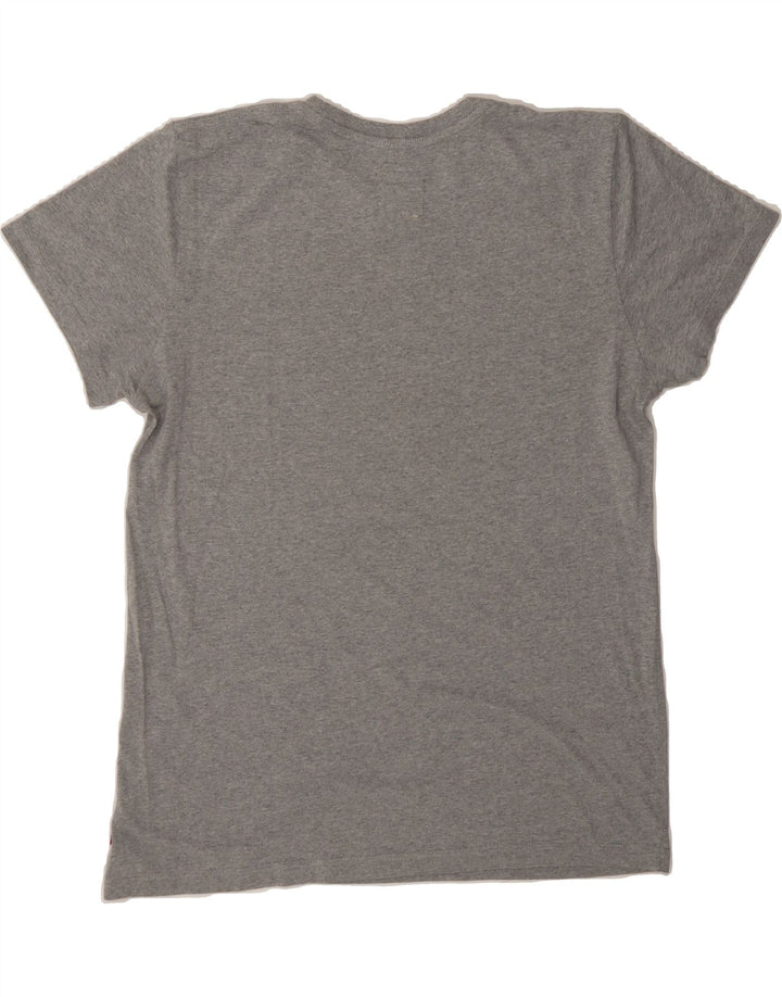 LEVI'S Boys Graphic T-Shirt Top 15-16 Years Grey Vintage Levi's and Second-Hand Levi's from Messina Hembry 