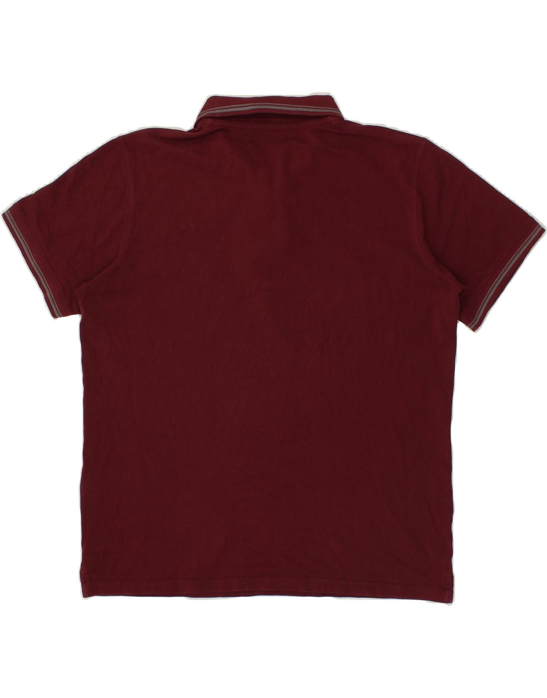 CARRERA Mens Polo Shirt Large Maroon Cotton Vintage Carrera and Second-Hand Carrera from Messina Hembry 