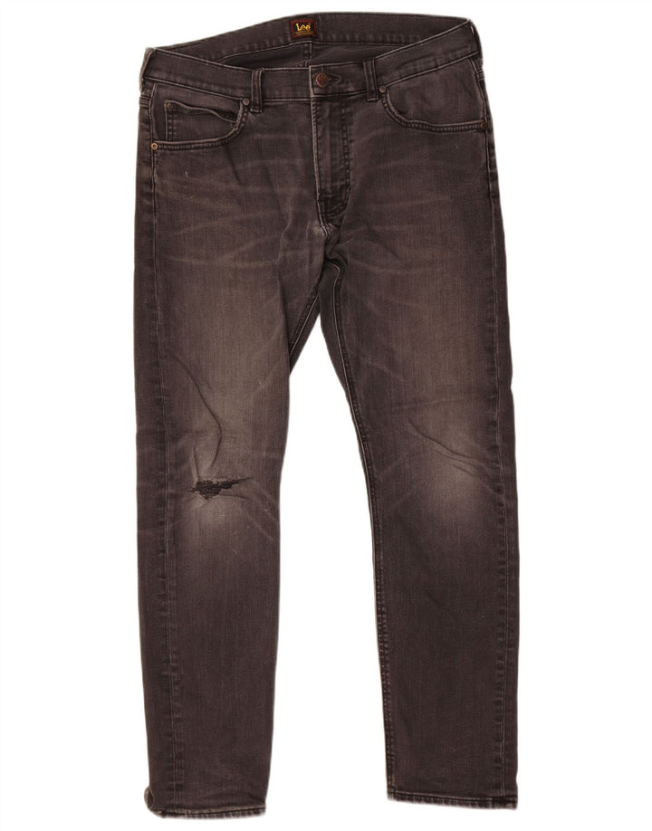 Мужские джинсы Lee Luke Slim W32 L30, серый хлопок