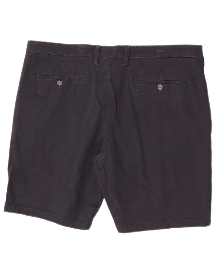 Мужские шорты чинос Marks & Spencer W40 XL, темно-синие, хлопок