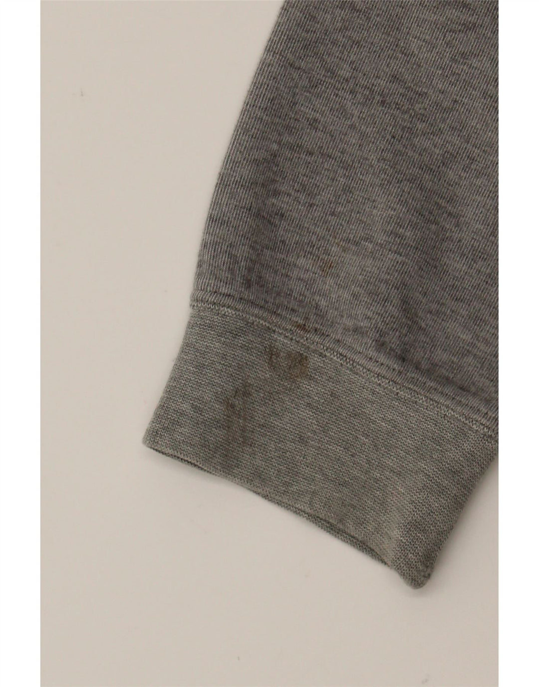 NIKE Mens Zip Hoodie Sweater Small Grey Colourblock Cotton Vintage Nike and Second-Hand Nike from Messina Hembry 