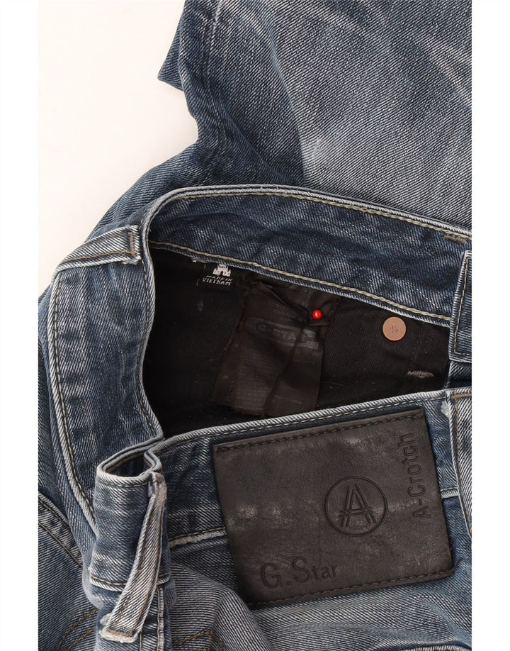 Мужские узкие джинсы G-Star W32 L31, синий хлопок