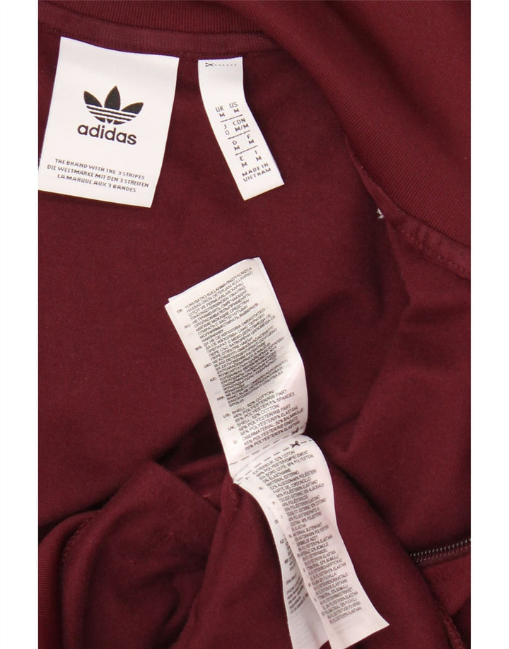 Мужской спортивный костюм Adidas Top Jacket Medium Burgundy Cotton