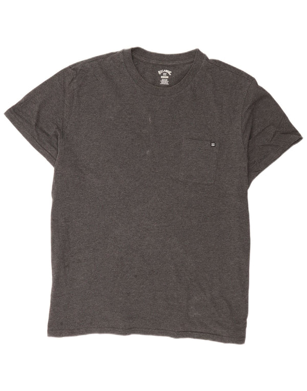Billabong Мужская футболка Top 2XL Серый хлопок