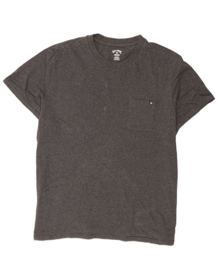 Billabong Мужская футболка Top 2XL Серый хлопок