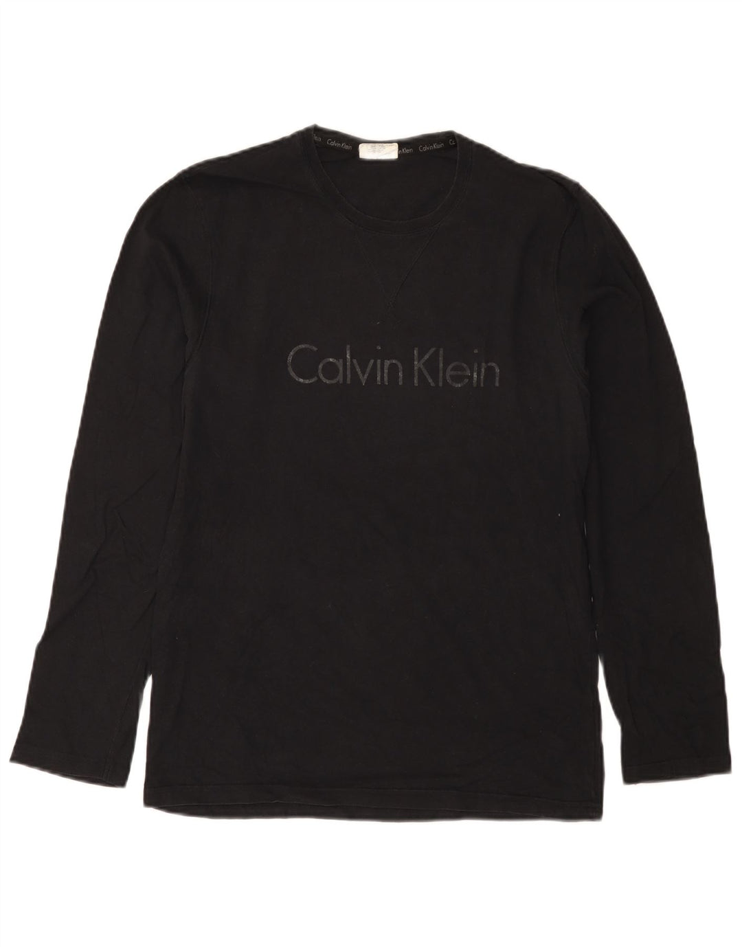 Мужской топ с длинным рукавом Calvin Klein, маленький черный