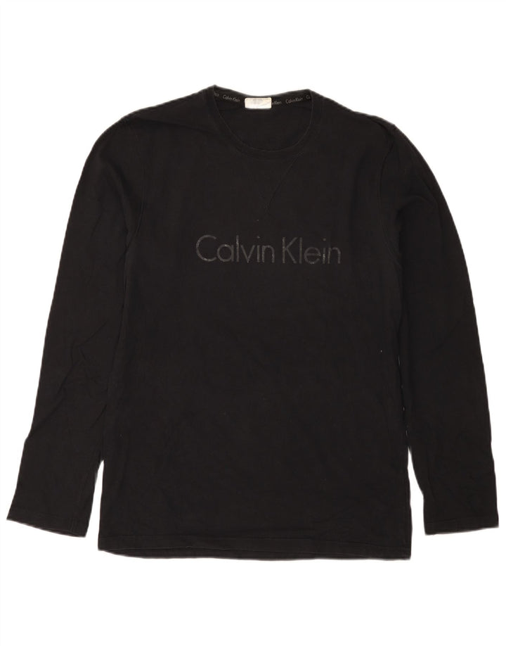 Мужской топ с длинным рукавом Calvin Klein, маленький черный