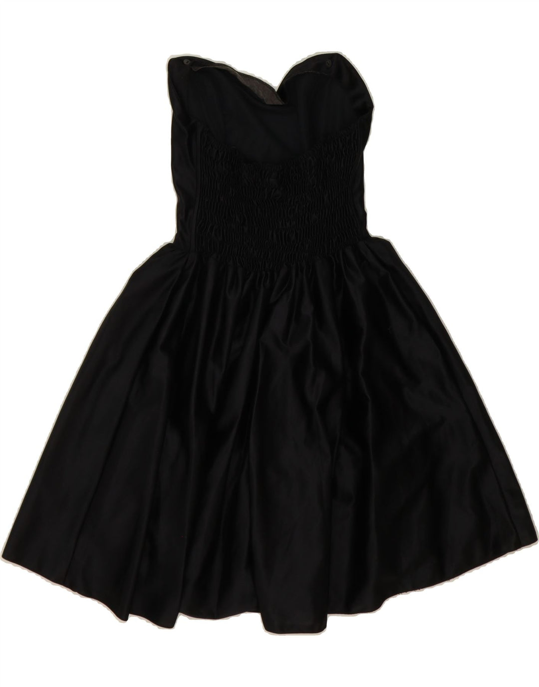 C&A Womens Strapless Dress IT 42 Medium Black Polyamide Vintage C&A and Second-Hand C&A from Messina Hembry 