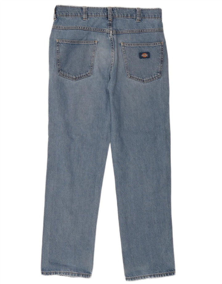 DICKIES Женские прямые джинсы W28 L30 синие, хлопок