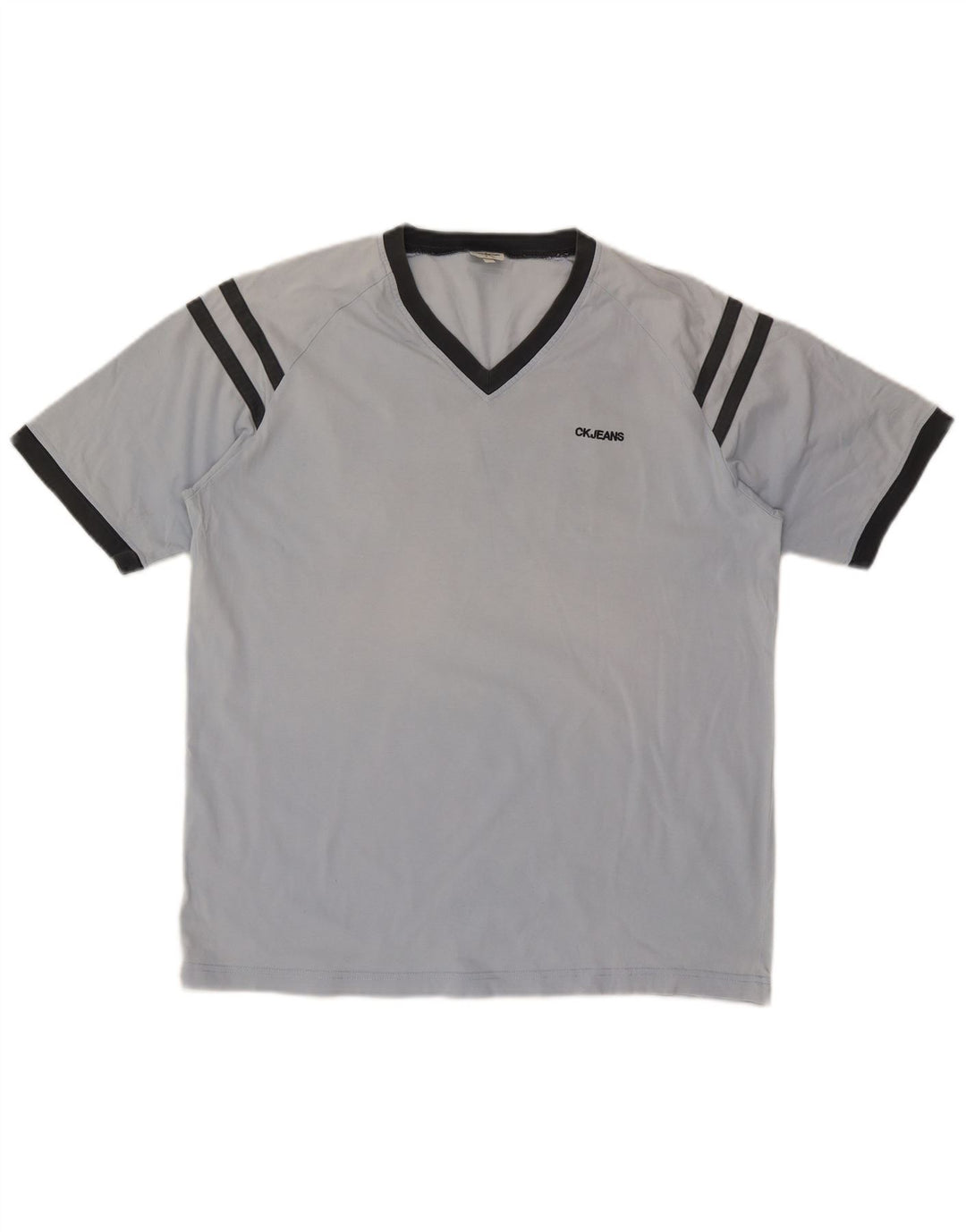 CALVIN KLEIN JEANS Мужская футболка с рисунком, большой синий