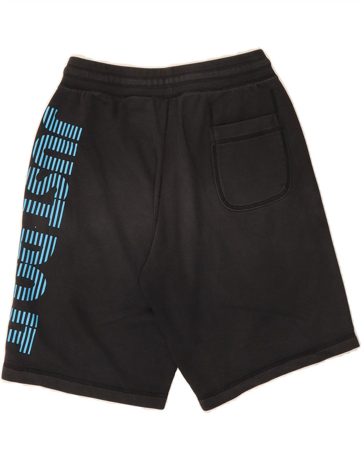 NIKE Mens Graphic Sport Shorts Small  Black Cotton Vintage Nike and Second-Hand Nike from Messina Hembry 