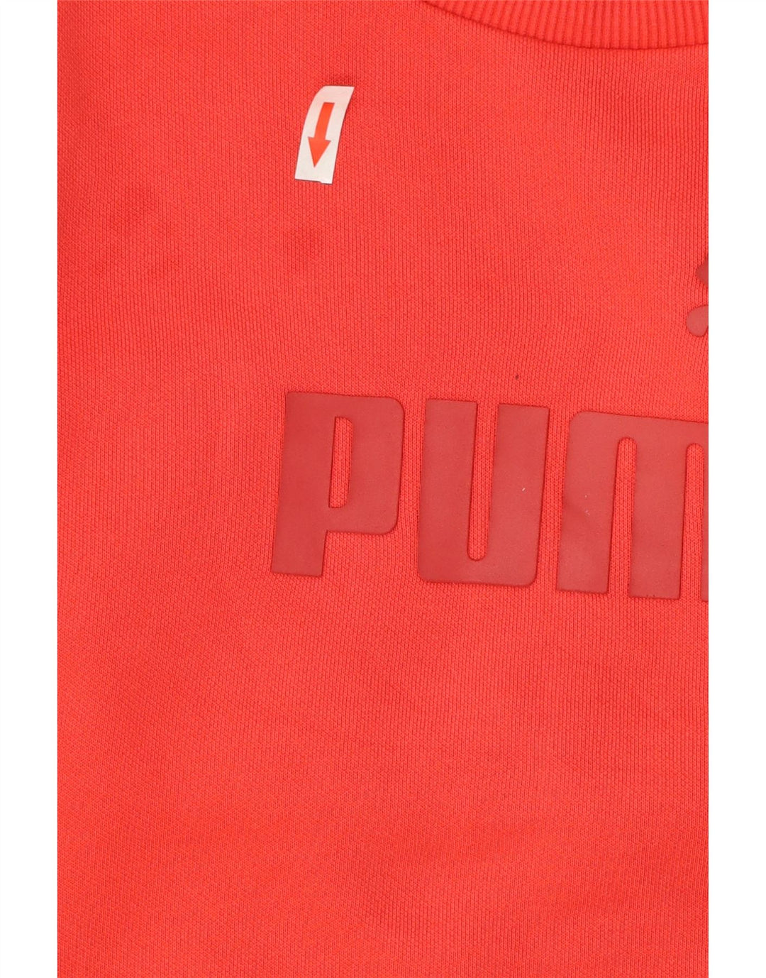Мужской свитшот с рисунком Puma, маленький красный