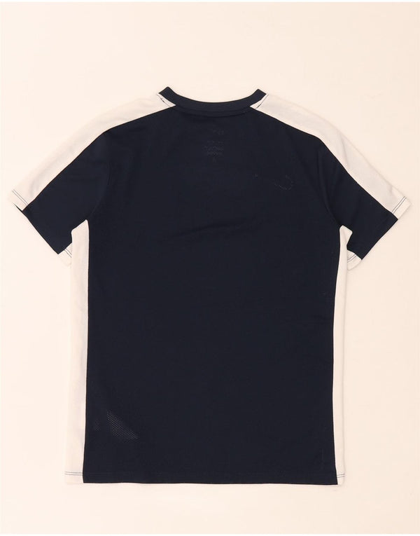 Футболка Nike Dri Fit для мальчиков, 12–13 лет, большой темно-синий цветной блок
