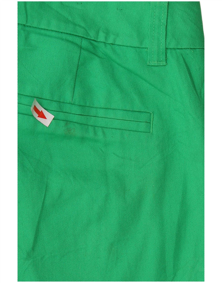 Женские шорты чинос J. CREW US 6, средний размер W32, зеленый хлопок