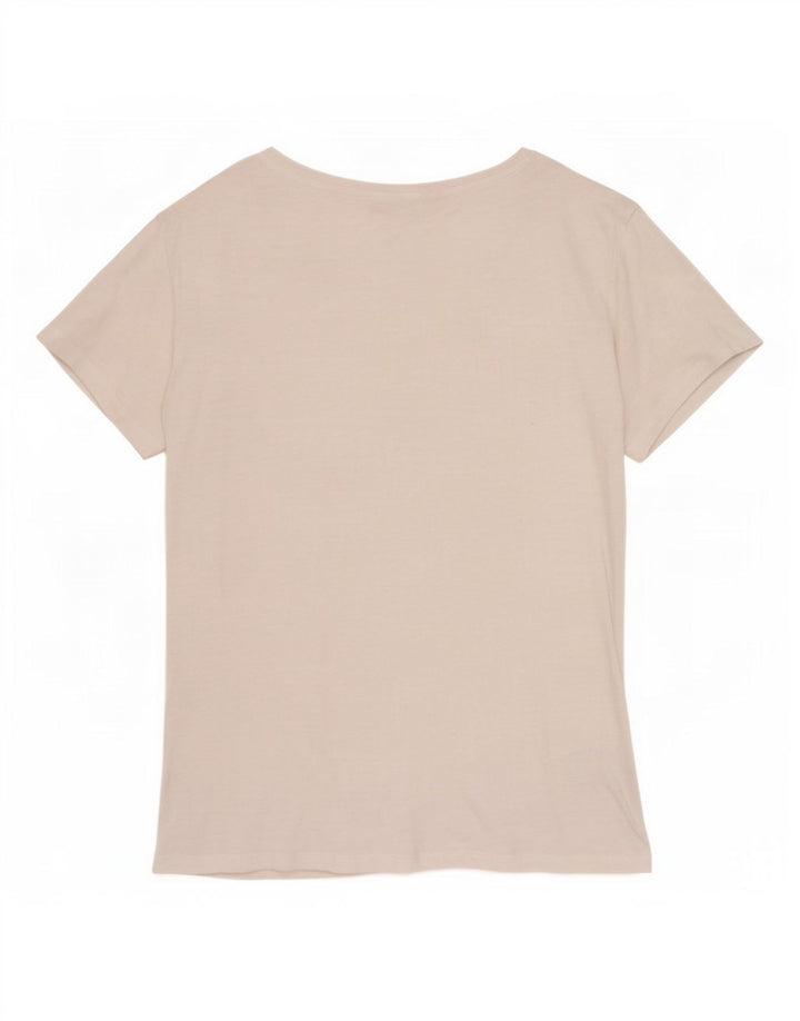 Женская футболка Levi's Top UK 14, средняя, белая в крапинку