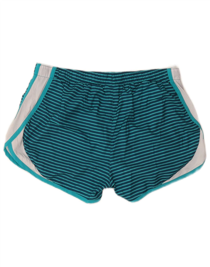 Женские спортивные шорты NEW BALANCE UK 14, средние темно-синие в полоску