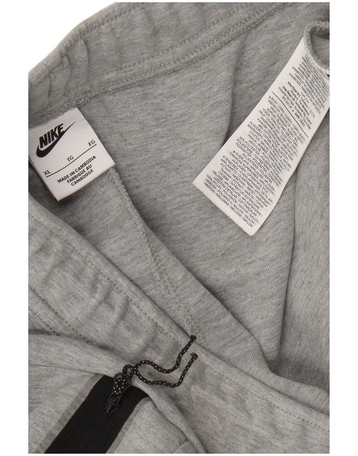 Мужские спортивные брюки Nike Joggers XL, серые, хлопковые с цветными блоками