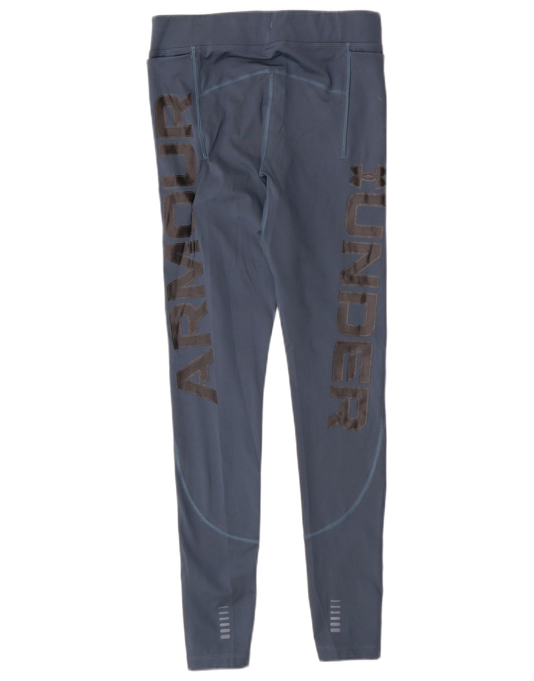 Женские компрессионные леггинсы с рисунком Under Armour, Великобритания, 12, средний синий, спортивные