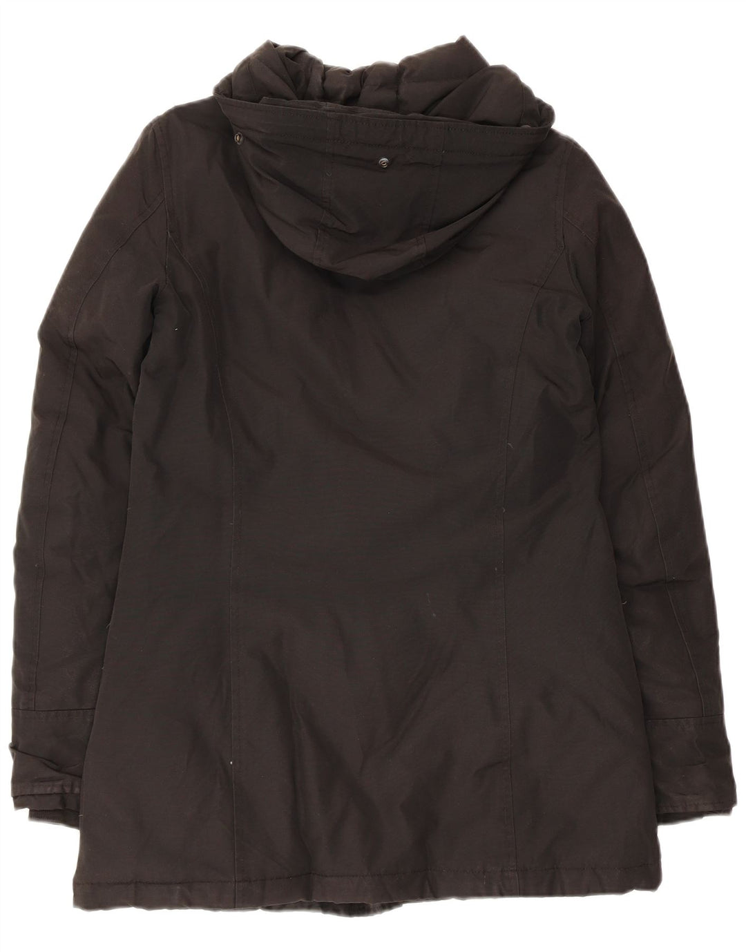 Женское стеганое пальто с капюшоном Woolrich UK 6 XS, черное