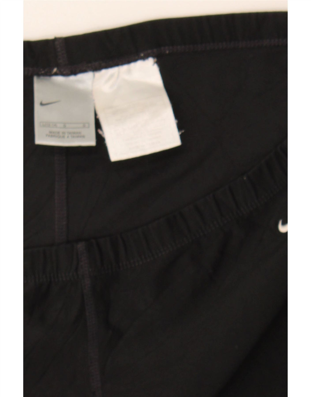 NIKE Girls Leggings 14-15 Years Large Black Polyester Vintage Nike and Second-Hand Nike from Messina Hembry 