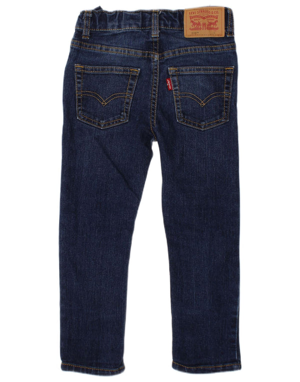 LEVI'S Boys 510 Skinny Jeans 3-4 Years W20 L17 Blue Cotton