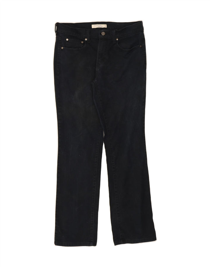 LEVI'S Womens 505 Straight Jeans US 8 Medium W30 L30 Navy Blue Cotton Vintage Levi's and Second-Hand Levi's from Messina Hembry 