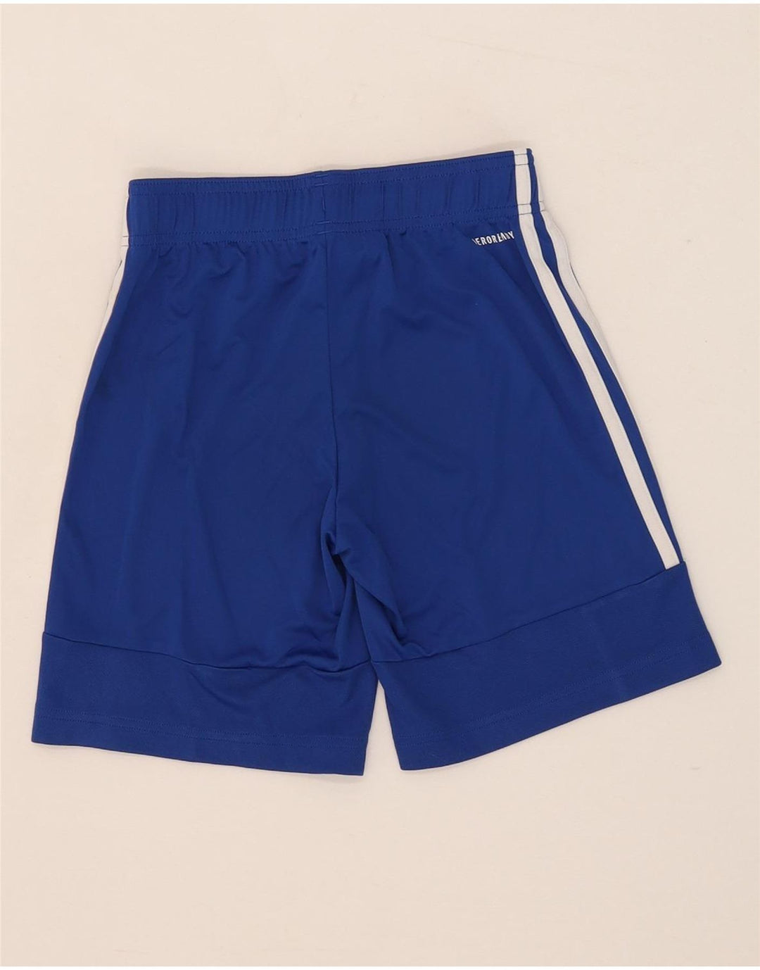 Спортивные шорты Adidas Aeroready для мальчиков 9-10 лет, синие, полиэстер