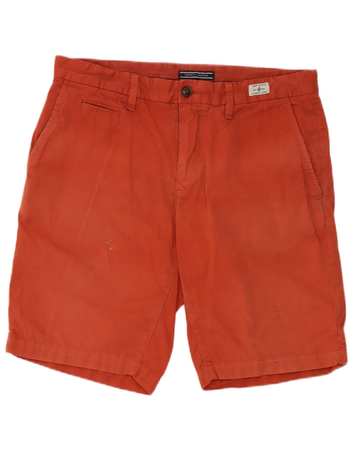 Мужские шорты чинос Tommy Hilfiger W33, средний красный хлопок