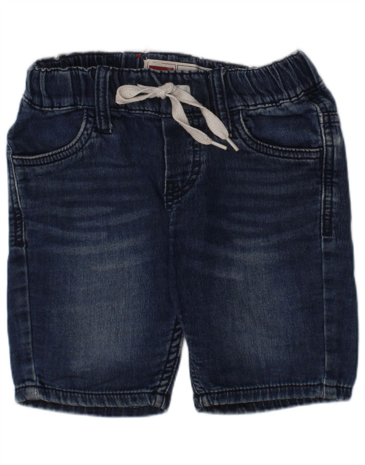 Джинсовые шорты LEVI'S для девочек 4–5 лет W22, синие, хлопок