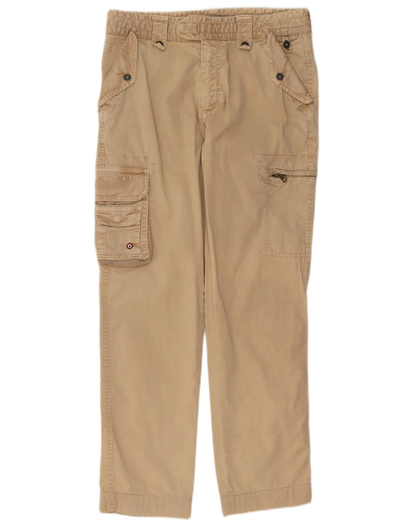 Брюки карго мужские Aeronautica Militare IT 48 Medium W32 L32 Бежевые